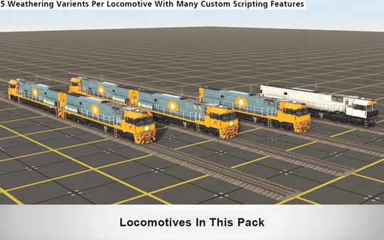 Trainz 2019 DLC - NR Class Locomotive - National Rail Pack