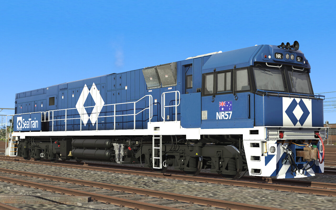 Trainz 2022 DLC - NR Class Locomotive - SeaTrain Pack Featured Screenshot #1