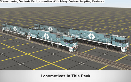 Trainz 2022 DLC - NR Class Locomotive - SteelLink Pack