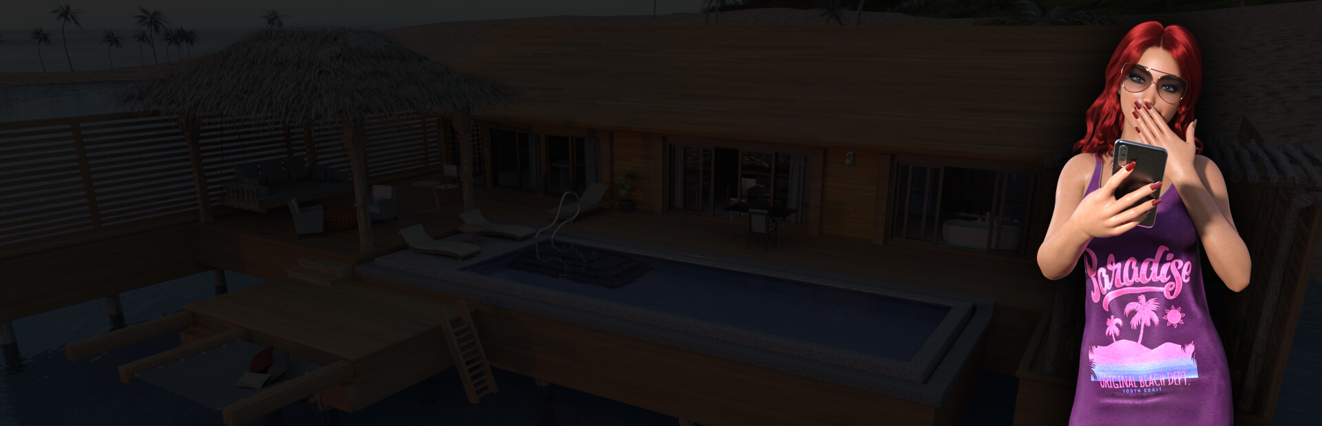Sex Simulator - Beach Resort Girls