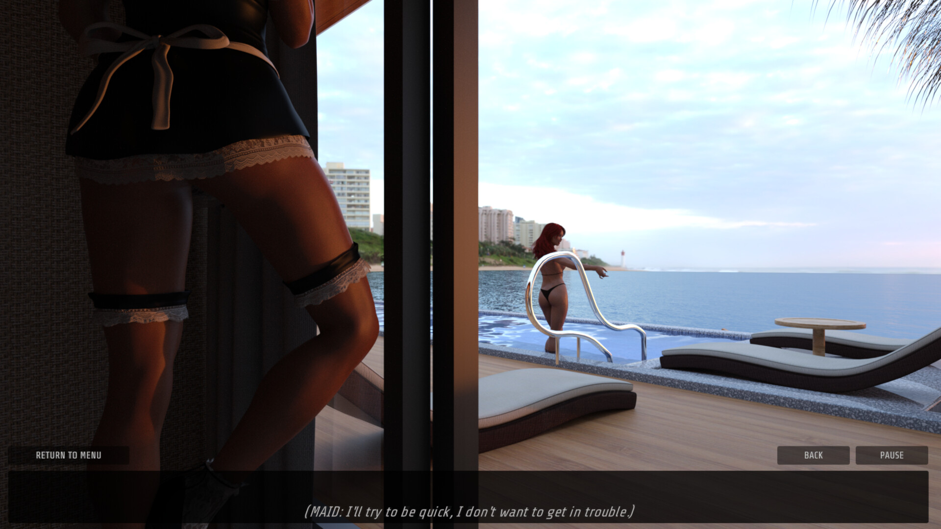 Sex Simulator - Beach Resort Girls screenshot #1