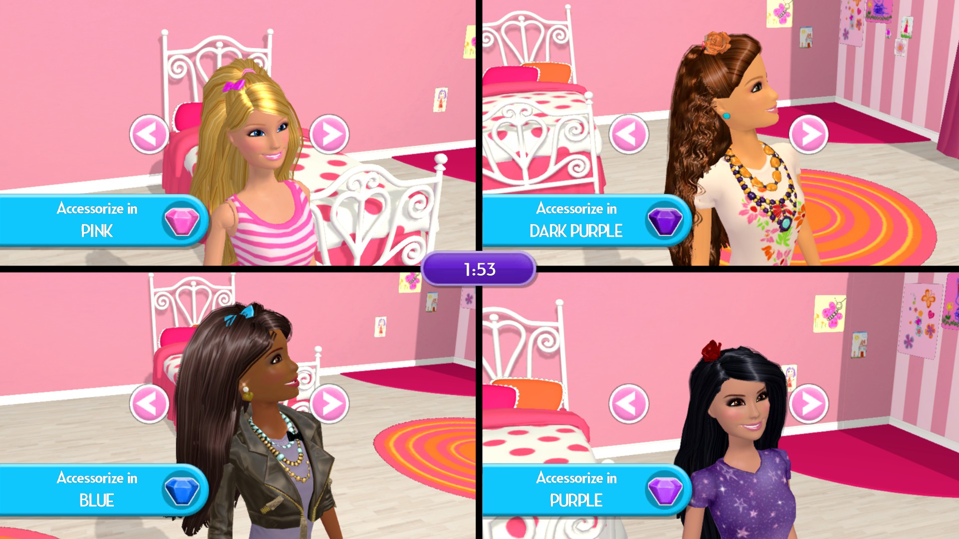 Juegos de barbie dreamhouse party online