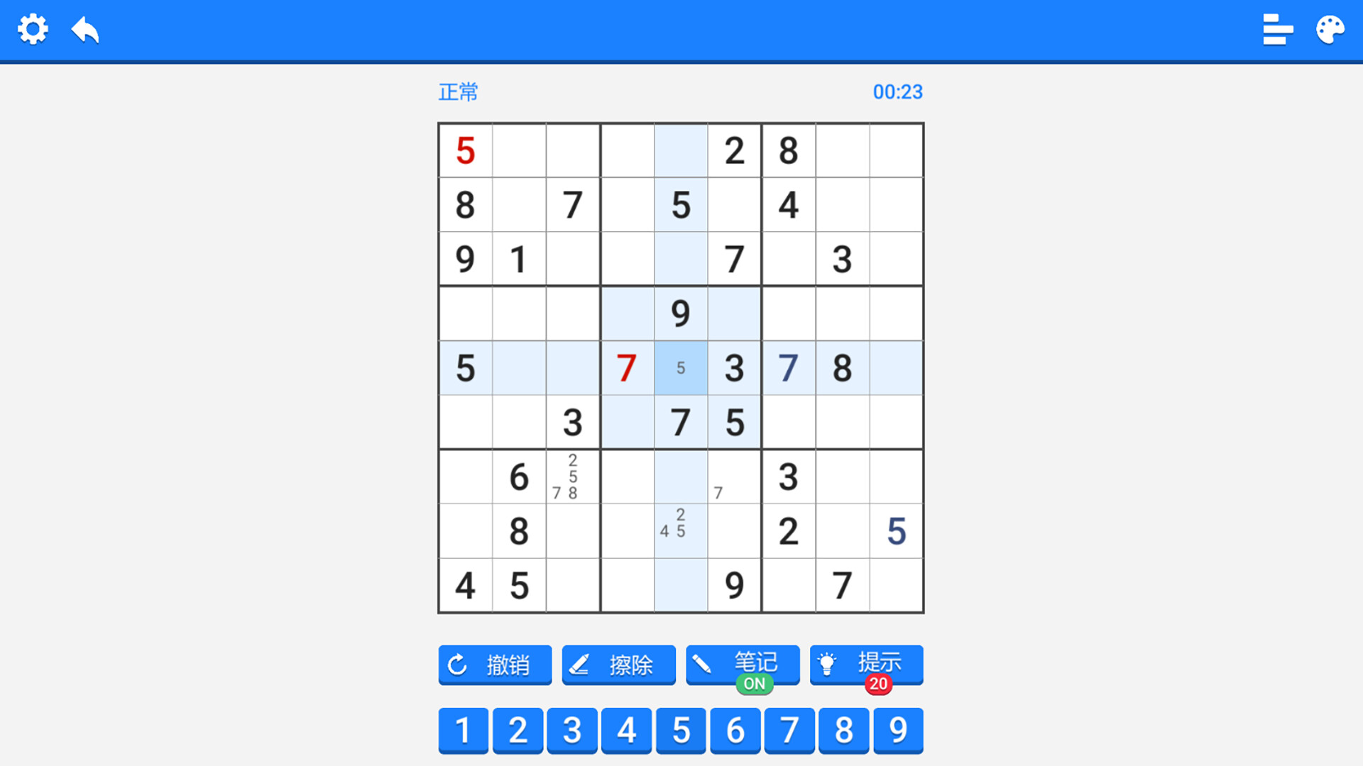 Sudoku puzzle