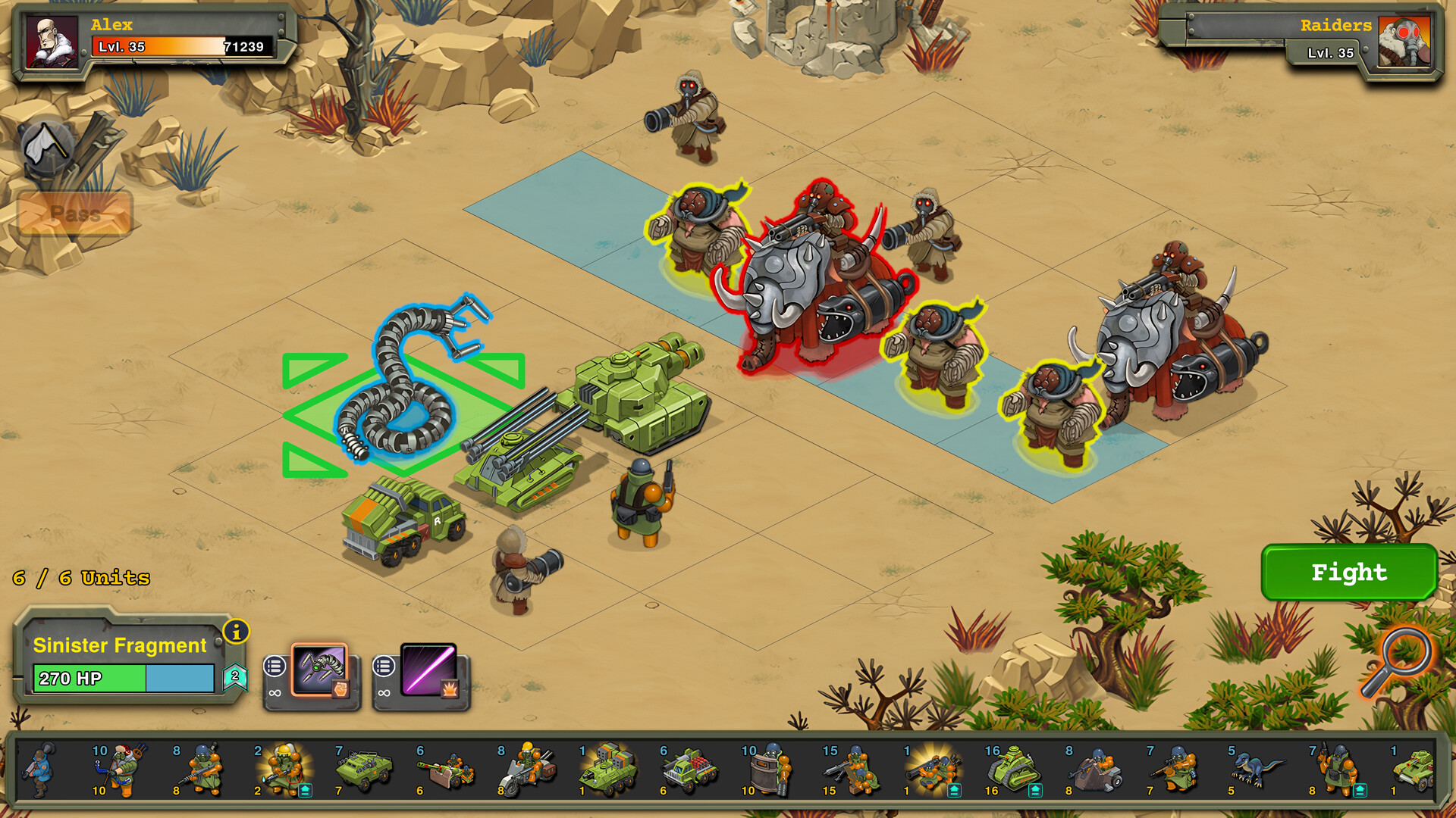 Screenshot of Battle Nations
