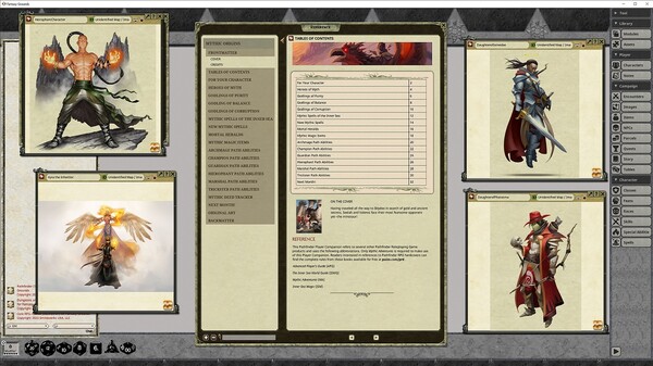 Fantasy Grounds - Pathfinder RPG - Pathfinder Companion: Mythic Origins