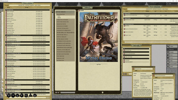 Fantasy Grounds - Pathfinder RPG - Pathfinder Companion: Mythic Origins