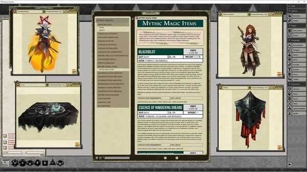 Fantasy Grounds - Pathfinder RPG - Pathfinder Companion: Mythic Origins