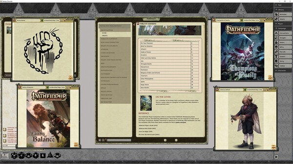 Fantasy Grounds - Pathfinder RPG - Pathfinder Companion: Faiths and Philosophies