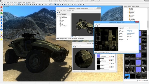 Screenshot z Leadwerks Game Engine Screenshot z Leadwerks Game Engine