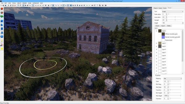 Screenshot z Leadwerks Game Engine Screenshot z Leadwerks Game Engine