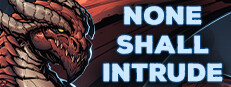 None Shall Intrude Banner