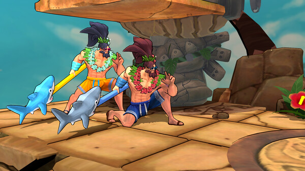 Rushdown Revolt: Pool Party Weishan screenshot 1