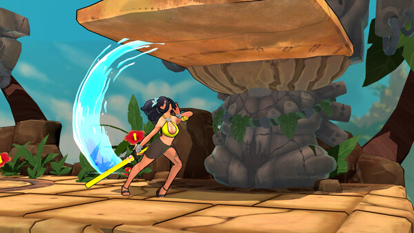 Rushdown Revolt: Pool Party Zhurong screenshot 3