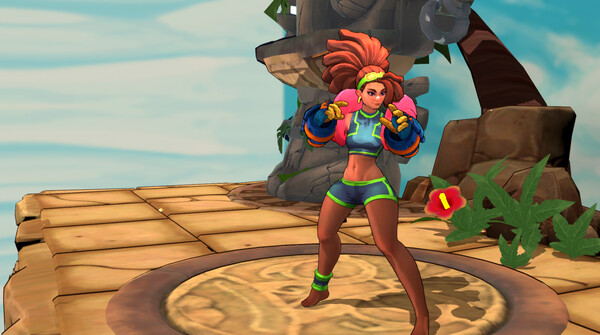 Rushdown Revolt: Pool Party Ashani screenshot 3
