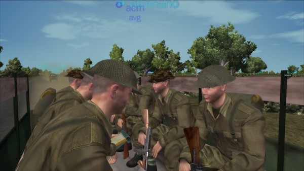 Screenshot z WWII Online