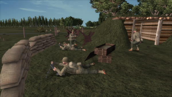 Screenshot z WWII Online