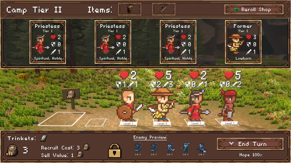 Mirror Throne: Auto Battler