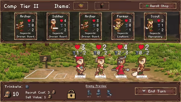 Mirror Throne: Auto Battler video 1