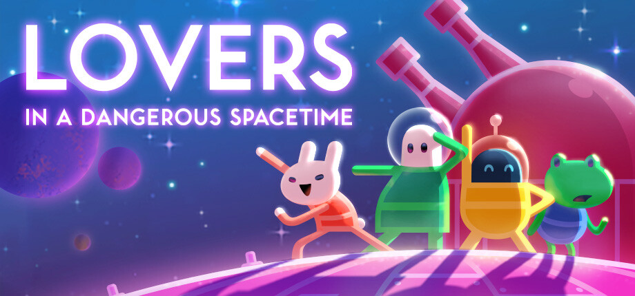 Lovers in a Dangerous Spacetime cover art