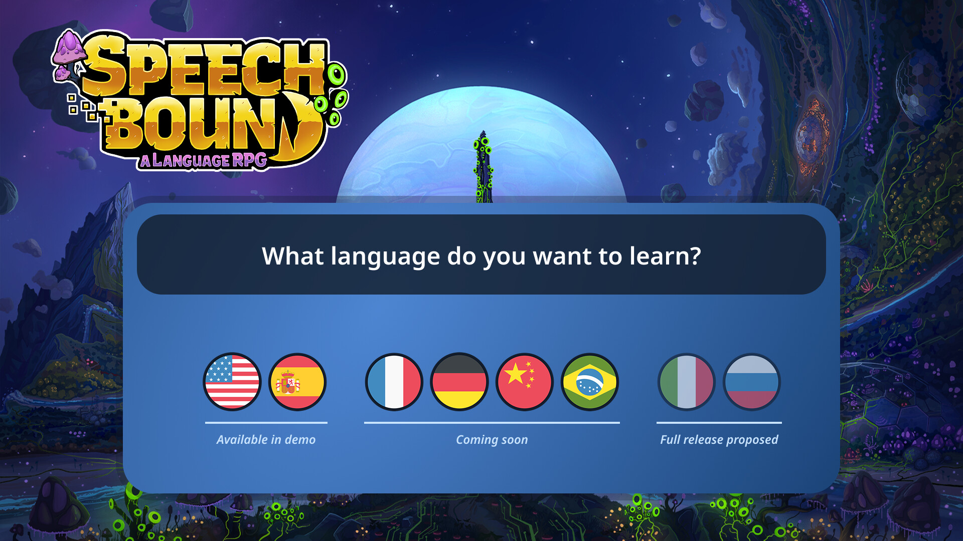 Speechbound - A language RPG screenshot #4