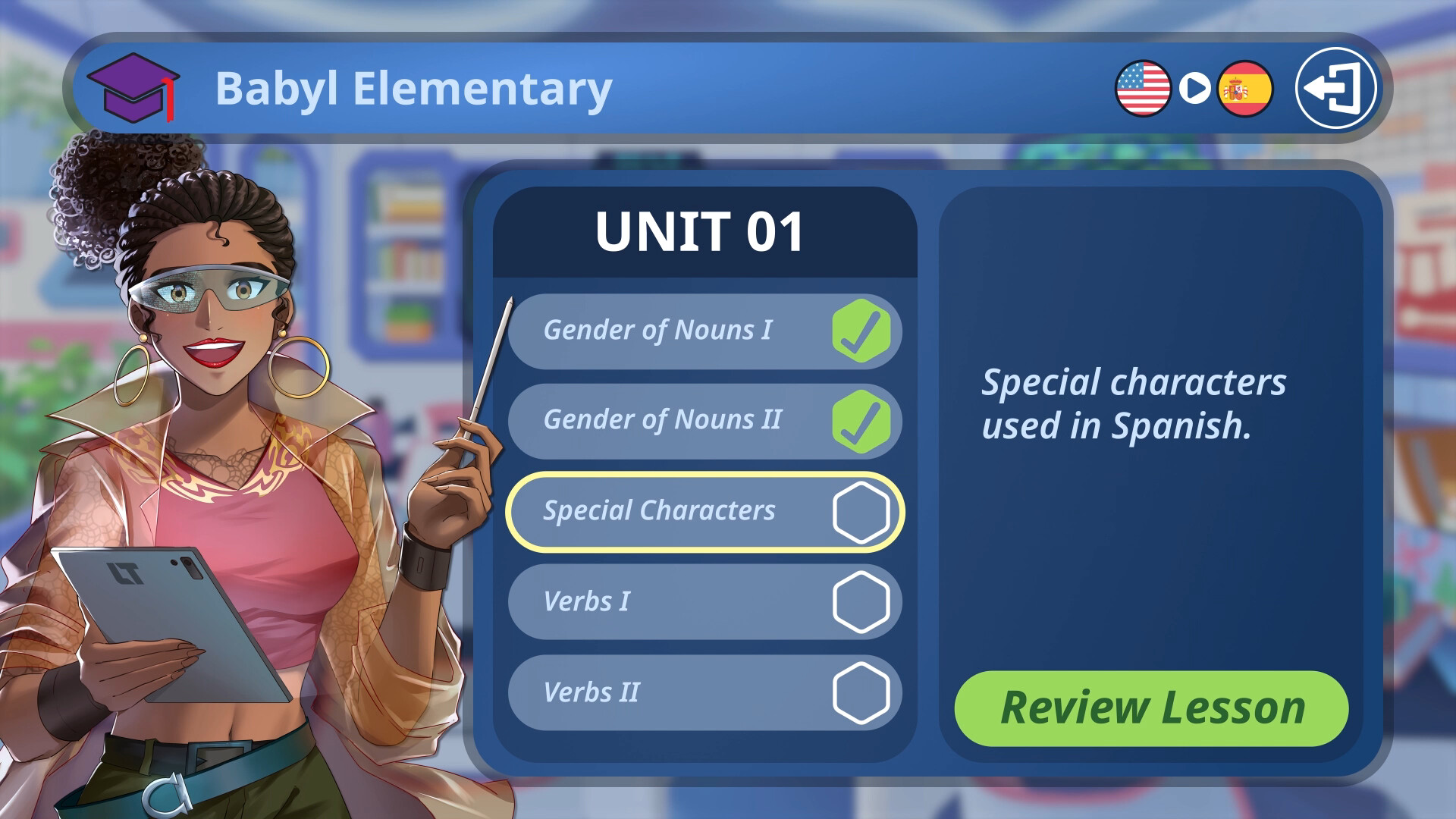 Speechbound - A language RPG screenshot #14