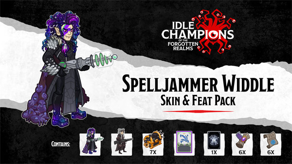 Idle Champions - Spelljammer Widdle Skin & Feat Pack