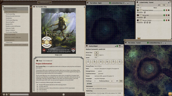 Fantasy Grounds - The Forsaken Bog