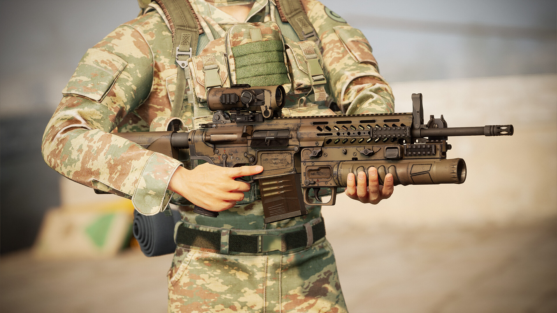 Squad Weapon Skins - Precision Strike Pack Featured Screenshot #1