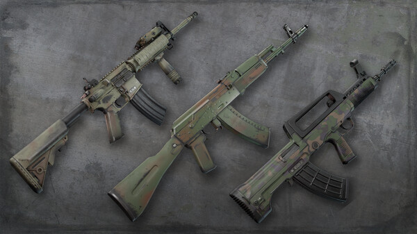 Squad Weapon Skins - Woodland Camo Pack