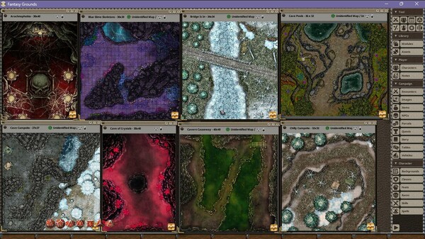 Fantasy Grounds - Frozen Depths Map Collection