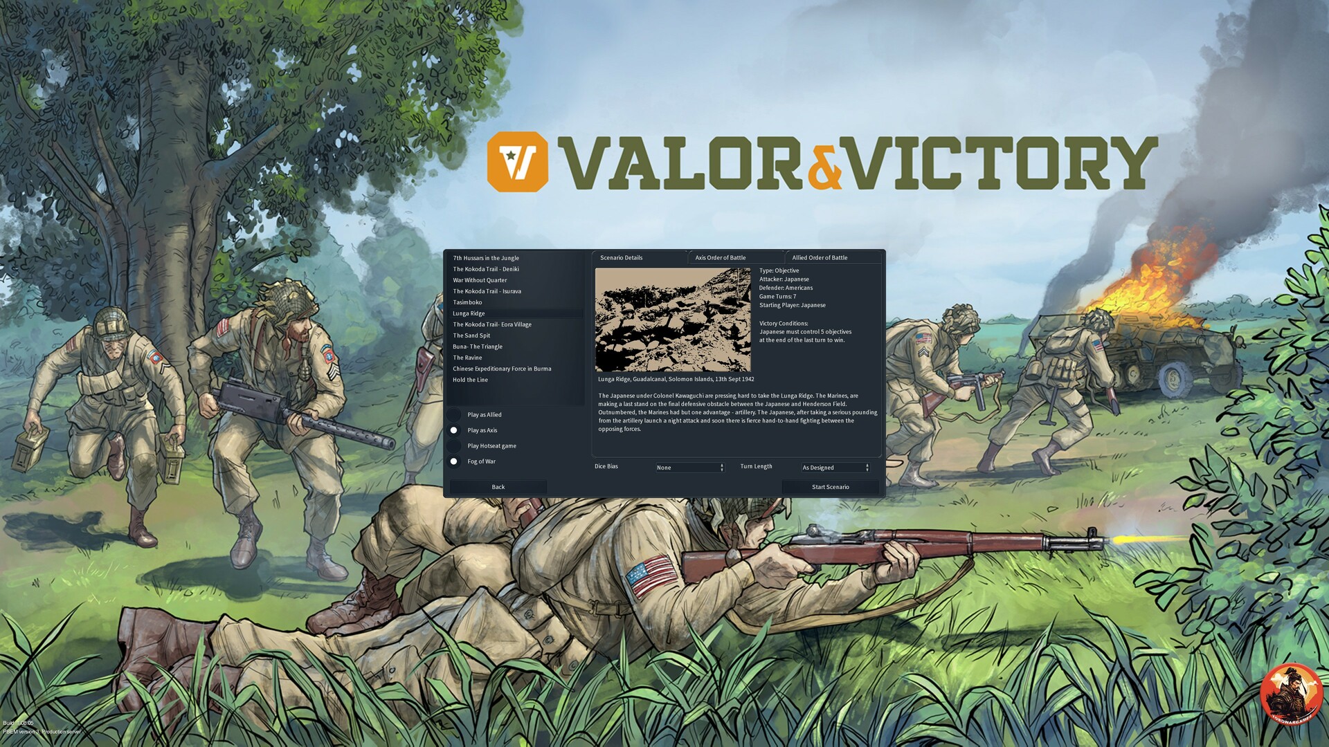 Valor & Victory: Pacific Featured Screenshot #1