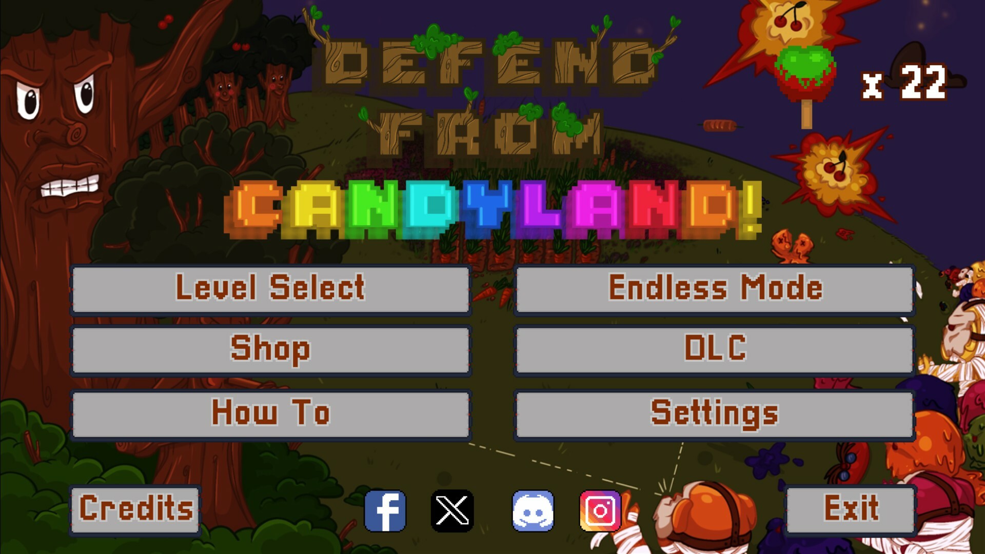 Defend from Candyland! - Halloween Art Pack Featured Screenshot #1