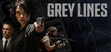 Grey Lines header art