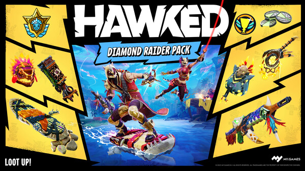 HAWKED — Diamond Raider Pack