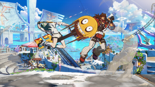 GGST Additional Battle Stage 5 - Fallen Prayer, Engulfed Lives