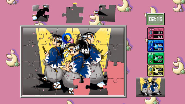 Screenshot z ジグソーアイランド