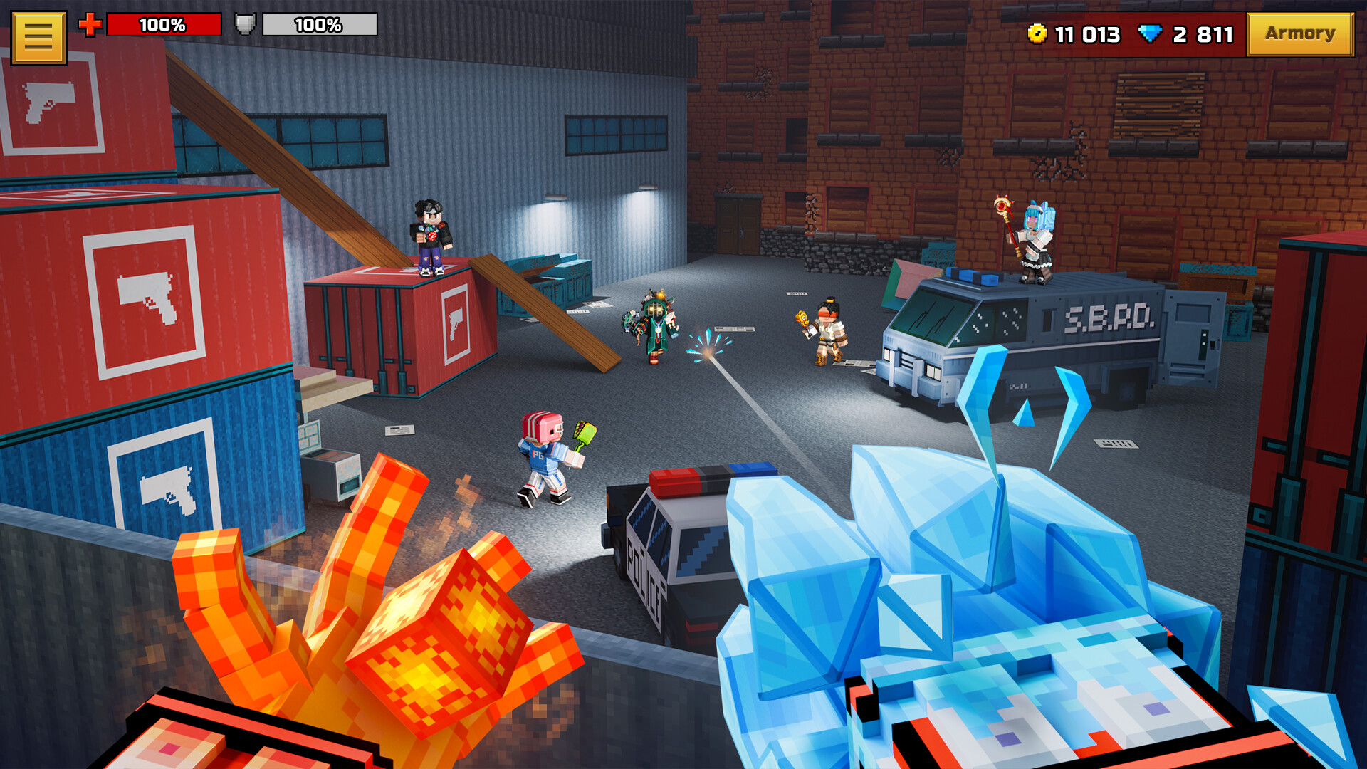 Screenshot of Pixel Gun 3D: PC Edition
