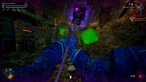 Screenshot of Dead Wells: The Devil Fragment