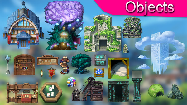 RPG Maker MZ - ISEKAI CREATORS Assets Pack