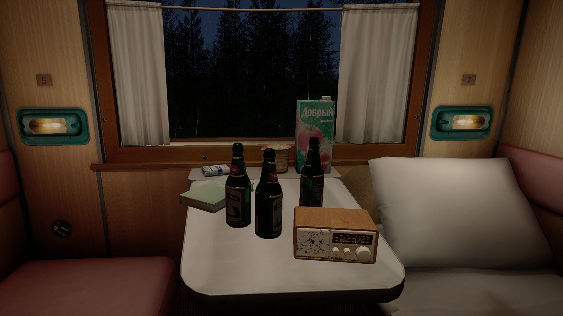 Russian Train Trip 3 - beer on the train Featured Screenshot #1