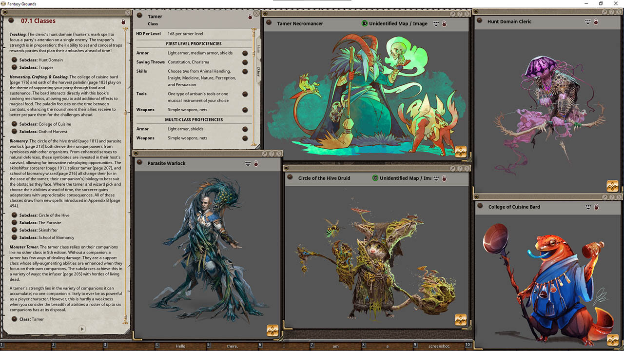 Fantasy Grounds - Heliana's Guide to Monster Huntingのスクリーンショット 1