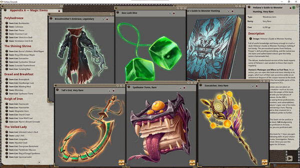 Fantasy Grounds - Heliana's Guide to Monster Hunting screenshot 7