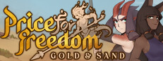 Price for Freedom: Gold and Sand Banner