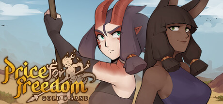 Price for Freedom: Gold and Sand Banner