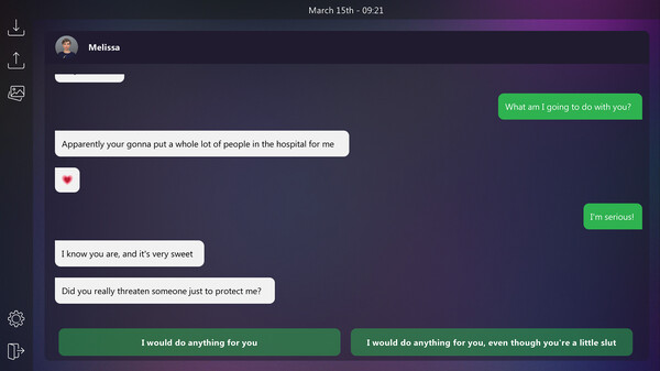 Dirty Texts - Melissa's Secret screenshot 4