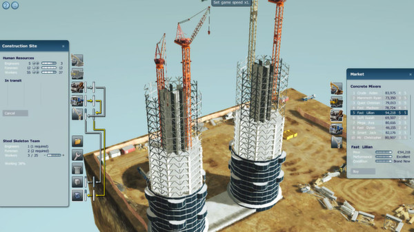Screenshot z Skyscraper Simulator