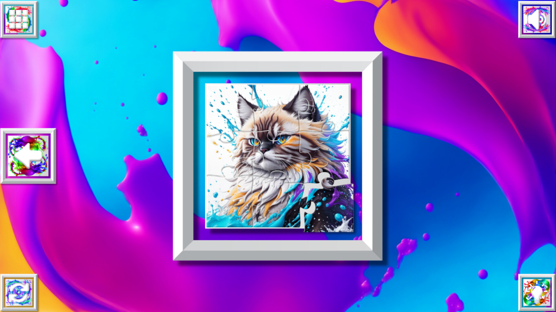 Color Splash: Cats screenshot 2