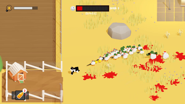 Скриншот 2 из игры Bring The Chickens Home