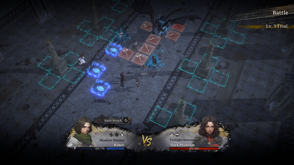 Screenshot z Lost Eidolons: Veil of the Witch Screenshot z Lost Eidolons: Veil of the Witch