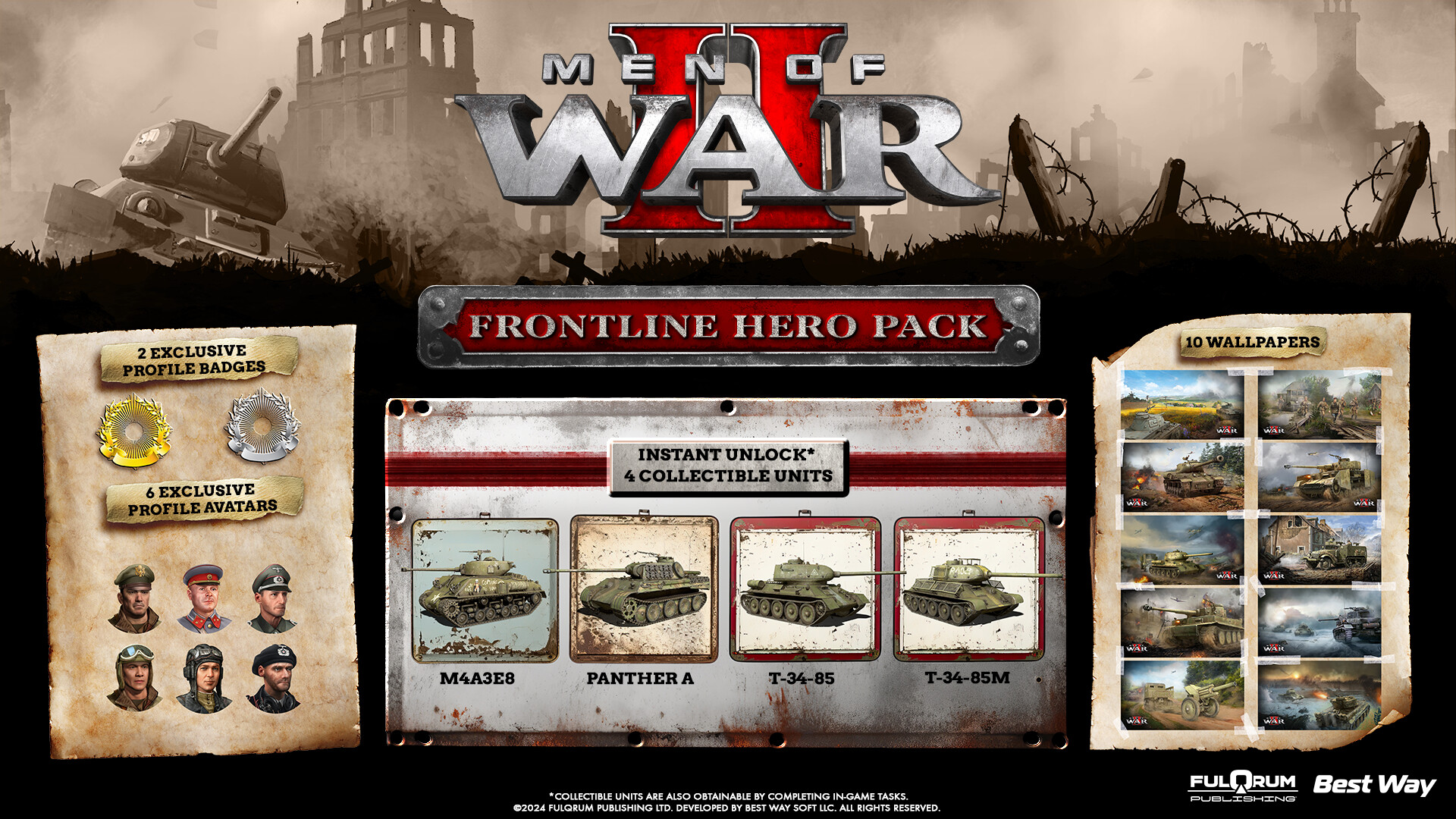 Men of War II - Frontline Hero Pack Featured Screenshot #1